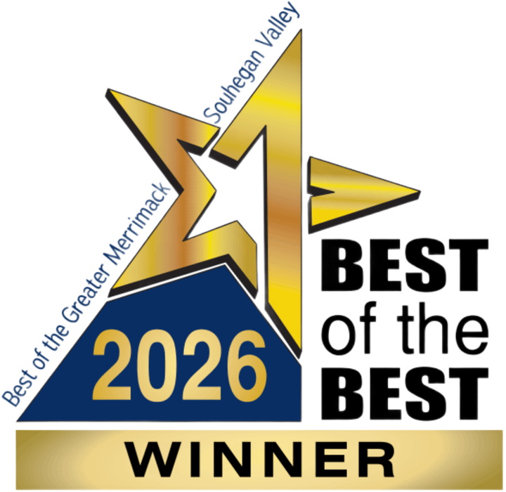 2026 Best of the Best Winner badge, Best of the Greater Merrimack Souhegan Valley